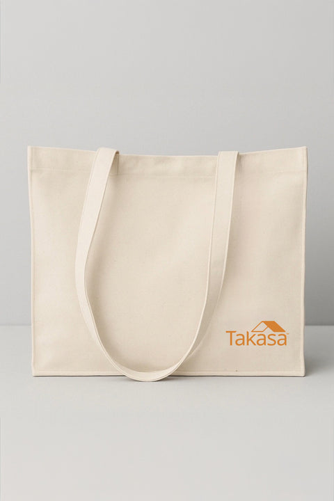 Takasa organic Canvas Tote bag medium