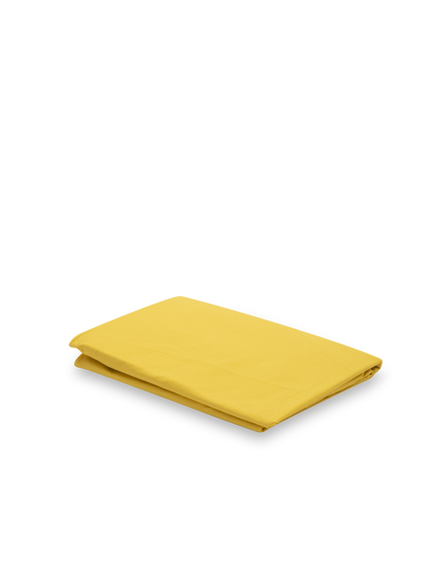 Organic and Fairtrade Cool + Crisp Cotton Fitted Sheet in Desert#color_desert