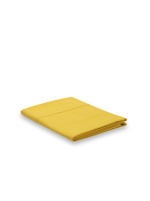 Organic and Fairtrade Cool + Crisp Cotton Bed Flat Sheet in Desert#color_desert