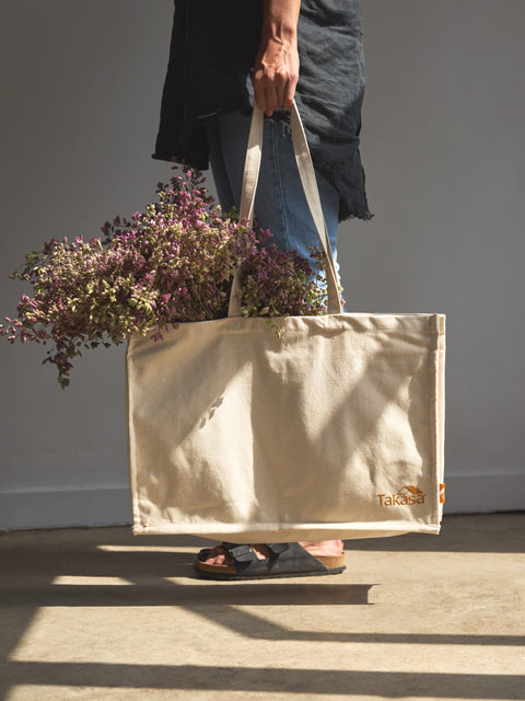 Takasa Canvas Tote Bag