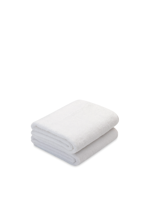 Fairtrade Cotton Hand Towel in White#color_white