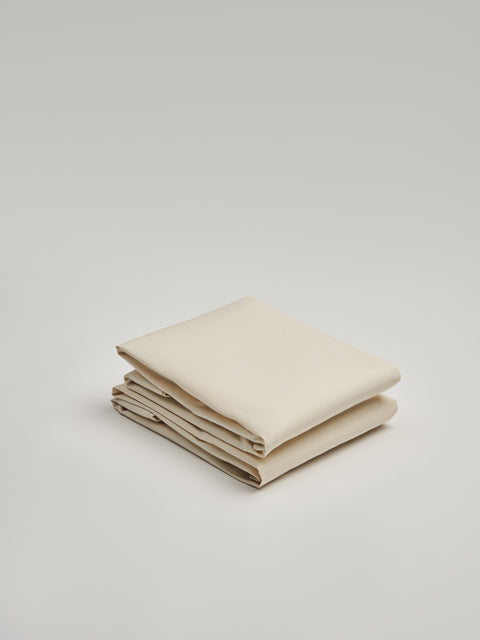 Organic and Fairtrade Warm + Luxurious Cotton Pillowcases (Pair) in Natural#color_natural