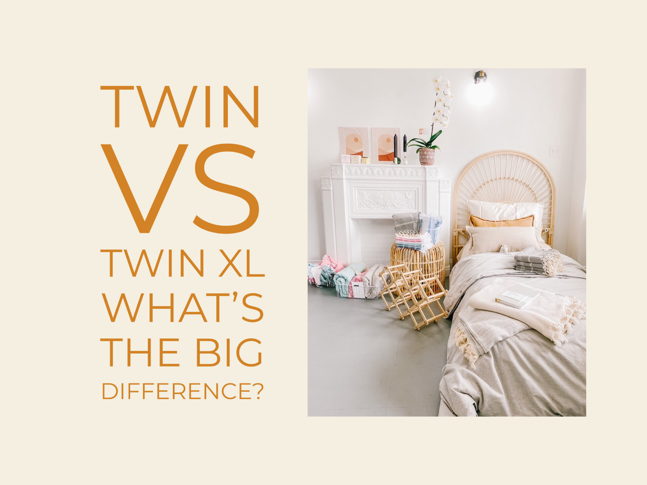 What's the Difference Between Twin XL and Standard Twin Bedding?