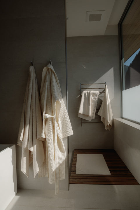 Takasa natural cotton towels