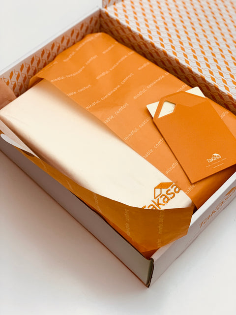 Takasa sustainable packaging