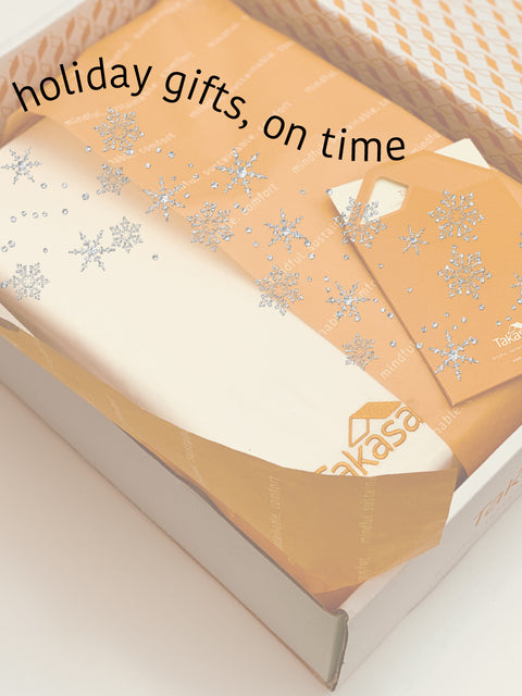 Takasa-holiday shipping schedule
