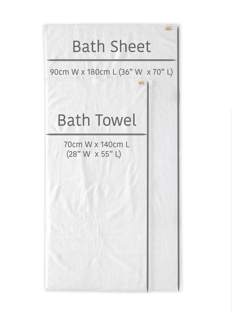 Organic and Fairtrade Cotton Bath Sheet in White#color_white