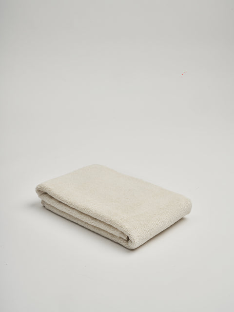 Organic and Fairtrade Cotton Bath Towel Set in Alps#color_natural