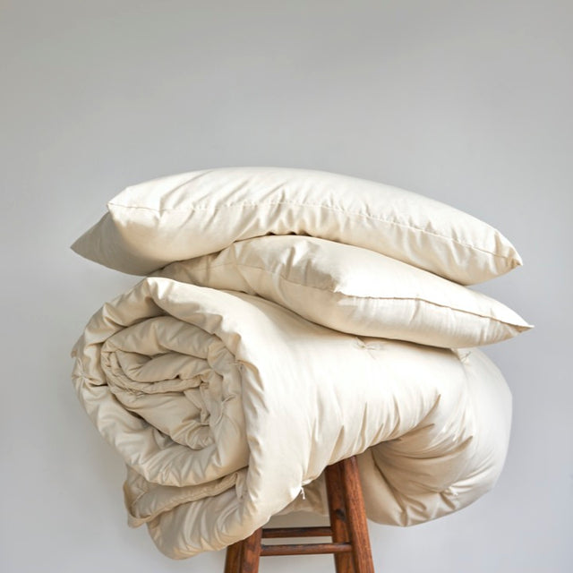 View of Organic Duvets & Pillows | Eco Friendly Duvet Inserts and Pillows | Takasa