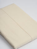 Organic and Fairtrade Warm + Cozy Flannel Bed Sheet Set in Natural#color_natural-flannel