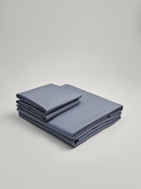 Cotton Percale Bed Sheet Set - Organic and Fairtrade - Takasa