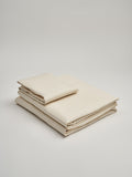 Organic and Fairtrade Cool + Crisp Cotton Bed Sheet Set in Natural#color_natural