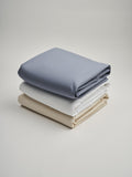 Organic and Fairtrade Cool + Crisp Cotton Duvet Cover in White#color_white