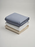 Organic and Fairtrade Warm + Luxurious Cotton Duvet Cover in White#color_white