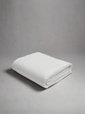 Organic and Fairtrade Cool + Crisp Cotton Duvet Cover in White#color_white