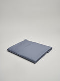 Organic and Fairtrade Cool + Crisp Cotton Flat Sheet in Alps#color_alps